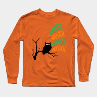 Halloween Owl Long Sleeve T-Shirt